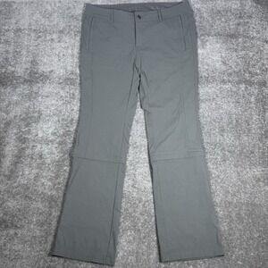 REI Convertible Pants Women's 14 Gray Tech Performance Stretch Hiking Camping‎